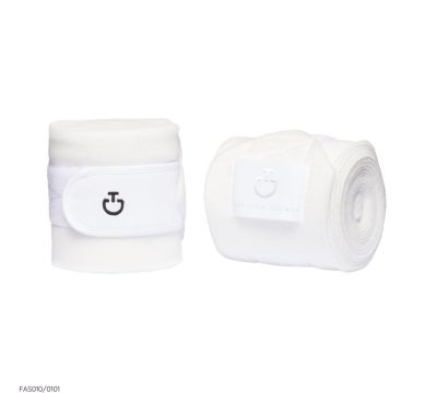 CT水波紋馬術汗墊綁腿組-純白色：圖片 4