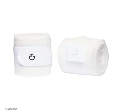 CT水波紋馬術汗墊綁腿組-純白色：圖片 4