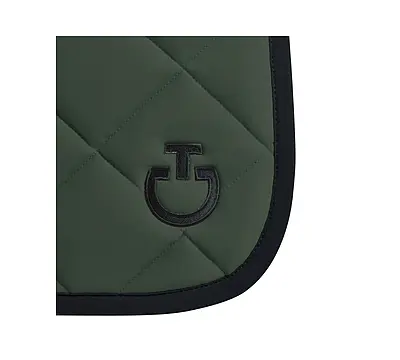 CT菱格馬術汗墊-SOT052-森林綠 - Image 3