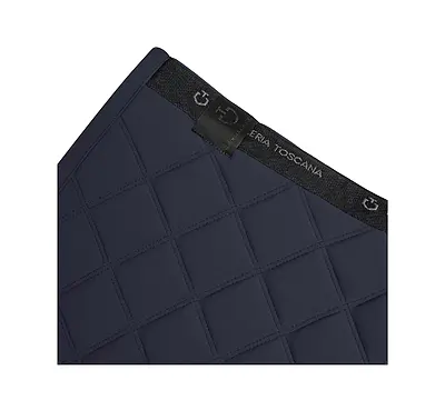 CT 菱格直紋汗墊耳罩組-深藍黑 - Image 2