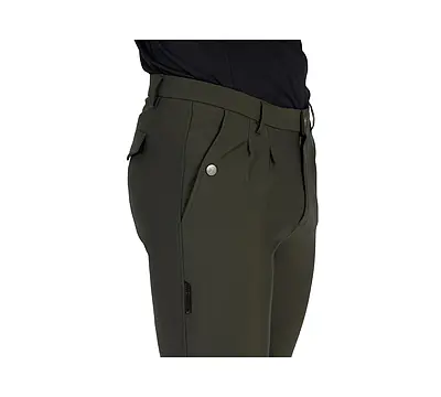 MaxiM 男款高腰全皮馬褲-Founder-苔蘚綠 - Image 4