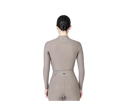 MaxiM 女款休閒上衣-Origin-灰褐色 - Image 3