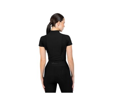 MaxiM女款休閒上衣-Frame-黑色 - Image 4