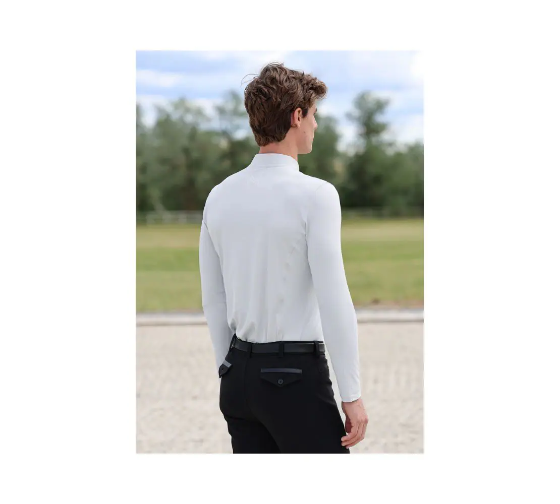 MaxiM 男款休閒上衣-Sunblocker-冰河灰 - Image 4