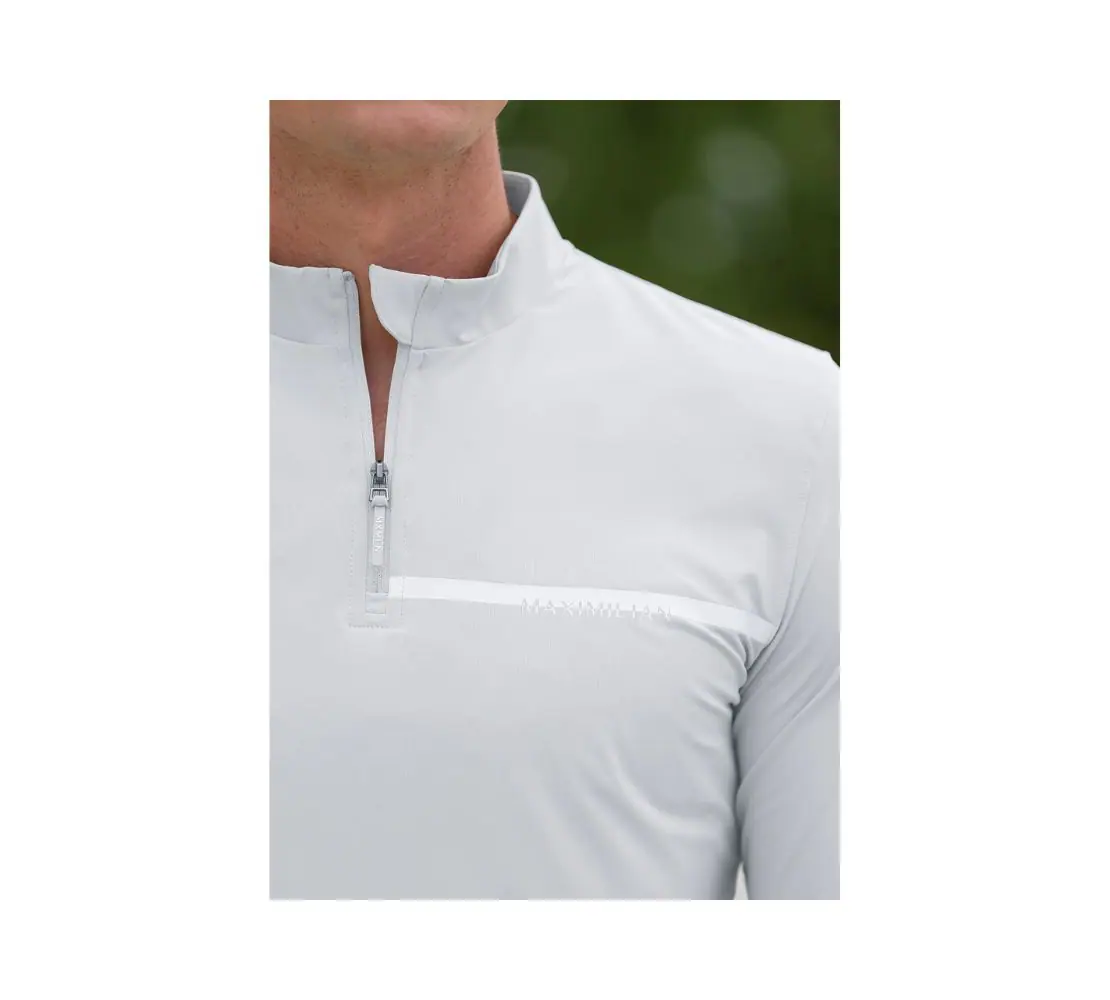 MaxiM 男款休閒上衣-Sunblocker-冰河灰 - Image 3