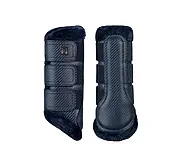 Velvet Ear Bonnet-深藍 (1) MaxiM 馬用羊毛護膝-Drift-深藍色