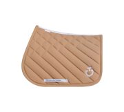 CT 菱格直紋汗墊耳罩組-樺木棕