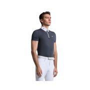 CAU260-P790 (1) CT 男款白領上衣-CAU260-皇家藍