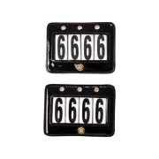 EQUESTRO 亮面號碼牌