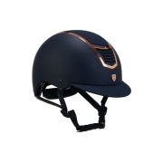 EQUESTRO 騎士安全帽 -ETU00003-藍玫瑰金