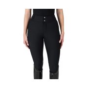 MaxiM 女款高腰全皮馬褲-Aero-黑色